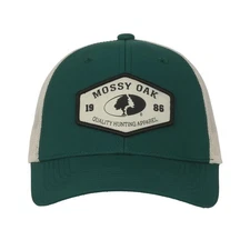 Mossy Oak Men's Trucker Hat, Structured, Mesh Back, Snapback, Hunting Hat