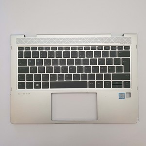 HP EliteBook x360 830 G6 Palmrest Keyboard Nordic Silber Silver