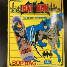 1989 Batman 48" Inflatable Bop Bag Largo New In Box
