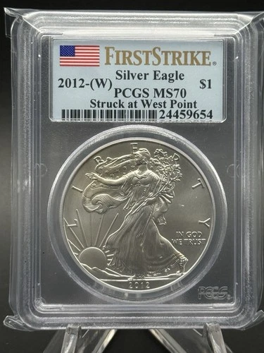 2012-(W) American Silver Eagle PCGS MS70 First Strike