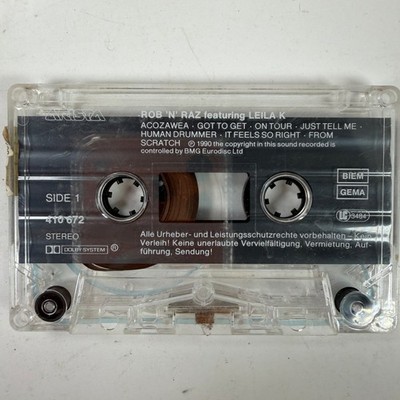 Rob 'n' Raz featuring Leila K Cassette 1990 Arista Dance Pop Hip Hop