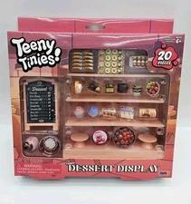 Teeny Tinies Teeny Dessert Display Mini Food Playset 20 Piece Set Ages 6+ NEW