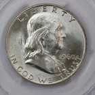 1960-D Franklin Half Dollar PCGS MS64FBL