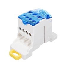 1  6 Positions Screw Terminal  Blocks with Cover Junction Box O9K7