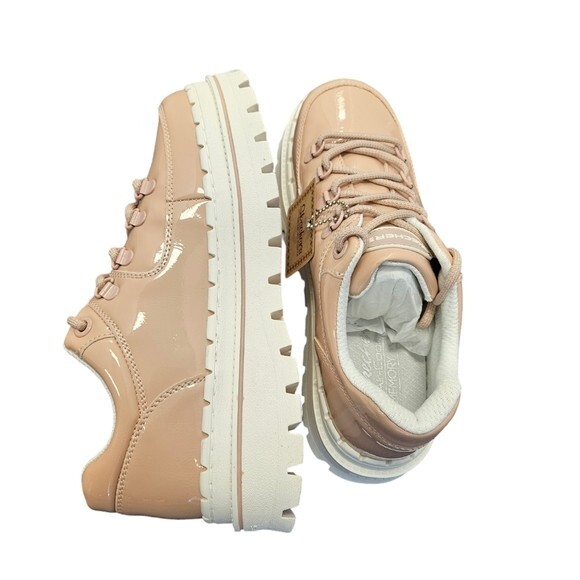 Skechers Jammers Cool Block Chunky Oxford Pale Pink Shoes
