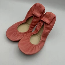 The Storehouse Flats Foldable Ballet Flats Womens 7 Pink Peach Slip On