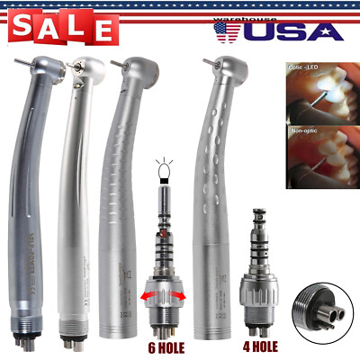 NSK KaV Style Dental High Speed /LED E-generator /Fiber Optic/Handpiece 4/6Hole