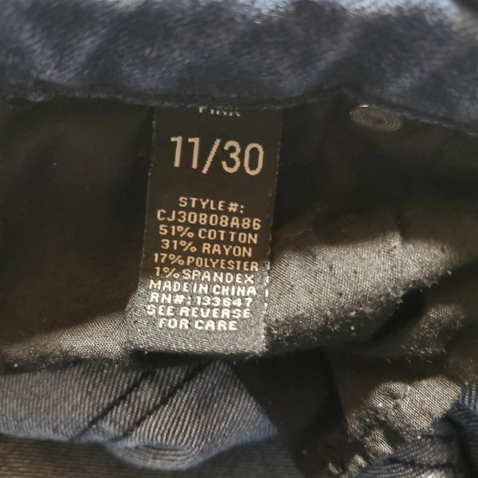 Pantalones Cortos Celebrity Rosa Talla 11/30 Mujer Azul el icónico Denim Puños Desgastados Foto 4 de 4