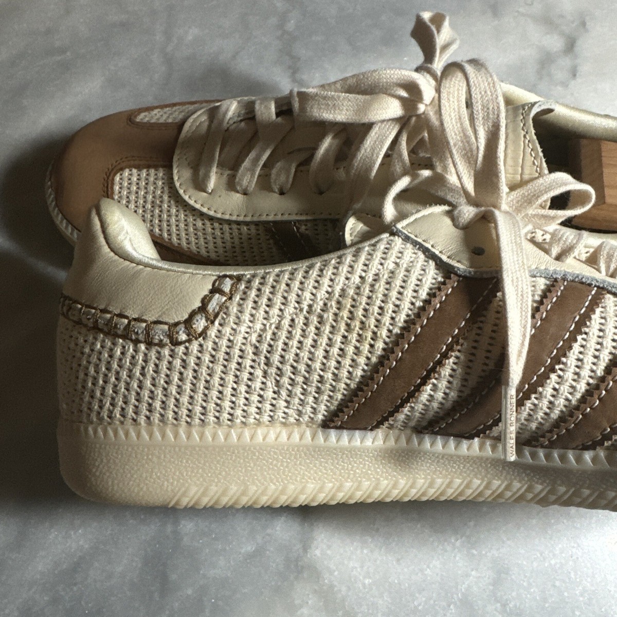 Size 11 - adidas Wales Bonner x Samba Cream Brown for sale