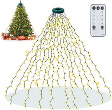 Christmas Tree Lights, 400LED 16 Lines Christmas Lights for Tree 8 Modes for 6ft