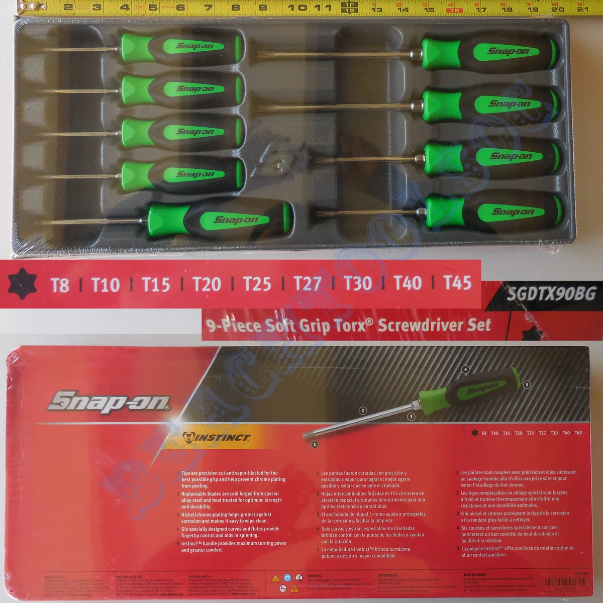 Snap-on Vehicle Set Torx Screwdrivers for sale | eBay