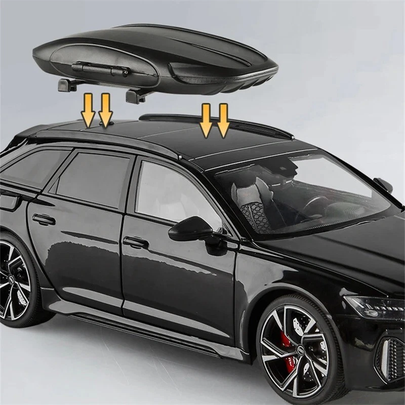 1:18 Audi RS6 Model Car with Light and Sound Features - Image 3 of 4