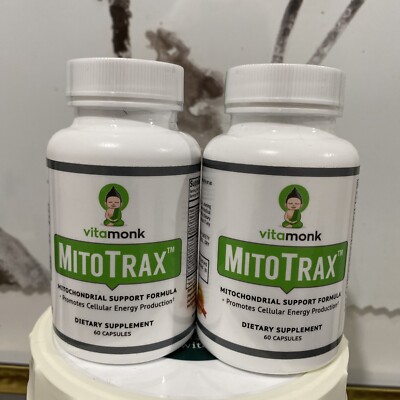 MITOTRAX  Bio-Enhanced Mitochondria Supplement Revitalize and Repair Cells 2pack