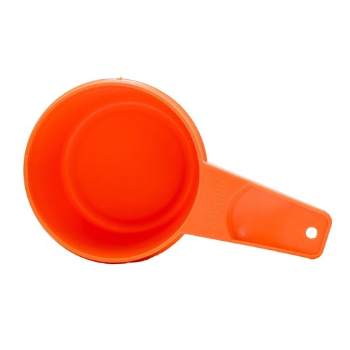 Tupperware 3/4 Tasse Messlöffel fett orange Vintage Ersatzküche 762 - Bild 5 von 7