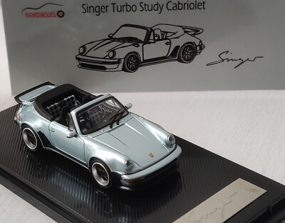 RHINO MODEL 1/64 Porsche 930 Singer Turbo Study Cabriolet Car