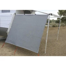 Easy Installation Grey Colour 95% Shade Rating Privacy Screen End Pop Top