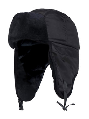 Heat Holders - Herren Fleece Gefüttert Wasserdicht Winter Thermo Ohrenklappen Trapper Mütze