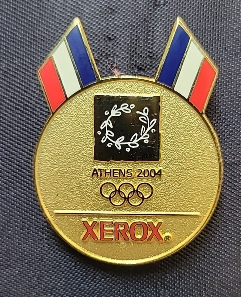 2004 ATHENS XEROX GOLD MEDAL OLYMPIC PIN | eBay