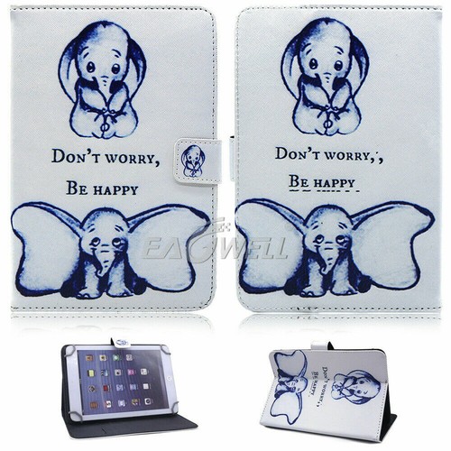 Leather Smart Case Stand Tablet PU Soft Cover For Lenovo Tab M7 M8 M10 E7 E8 E10 - Picture 23 of 31