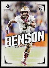 Trey Benson 2024 Panini Luminance Arizona Cardinals NFL Card No.147