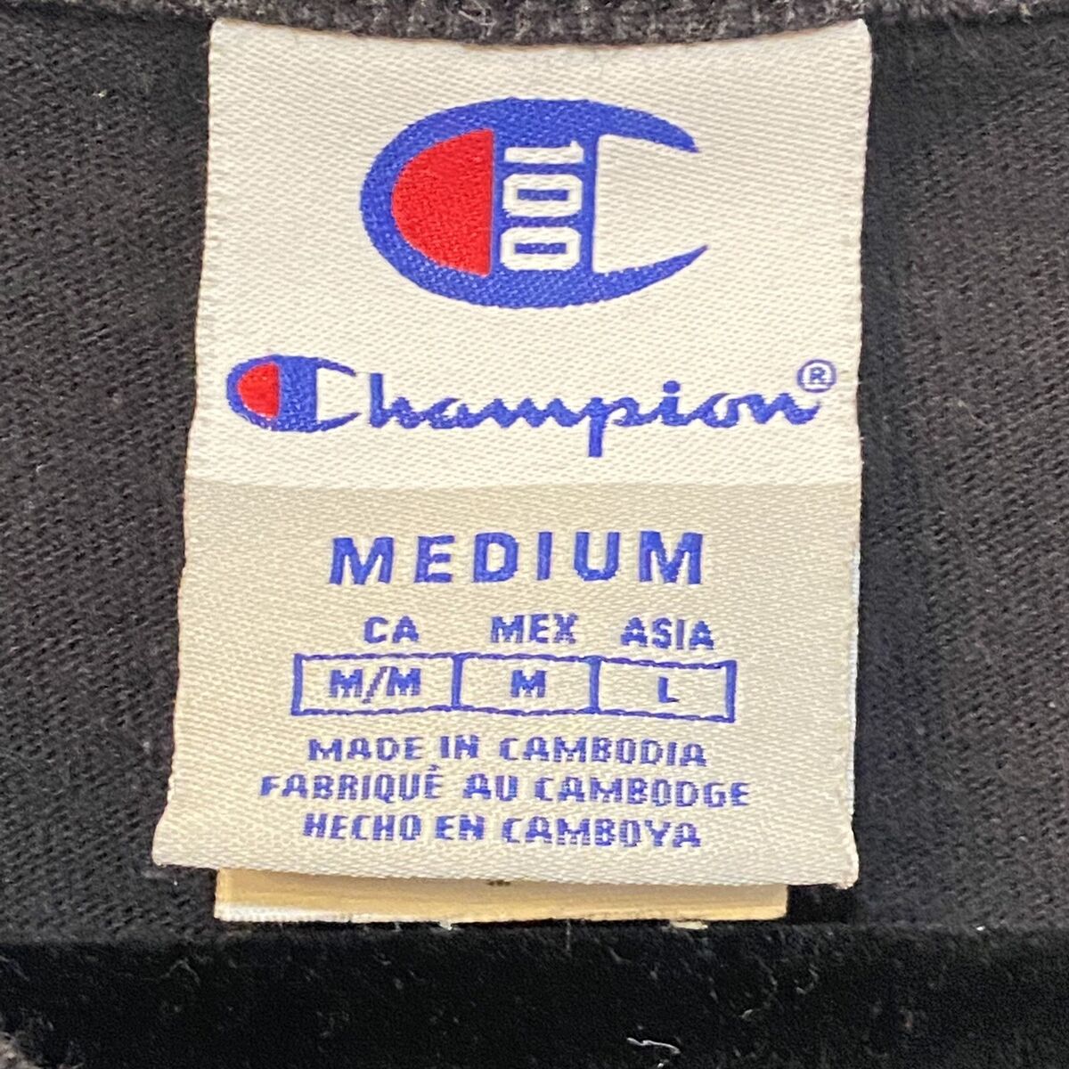 Champion 100 Logo Century Collection T Shirt Men Medium Champion 100 Logo Century Collection T Shirt Men Medium