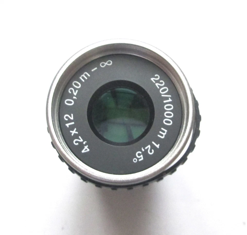 Eschenbach Monocular Focusable Keplerian Telescope Lens 220/1000m 12.5° 4.2 x 12 - Image 4 of 4
