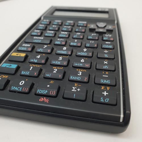 HP 35S scientific calculator Tested Working w/ Case & Manual - Picture 4 of 16