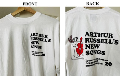 Arthur Russell New Songs Tour S to 5XL Unisex 2-SIDES T-shirt TMB5016