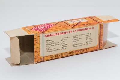 Miniature Norev 1/43 – Panhard PL17 – Orange – Collection (Modèle D'occasion)