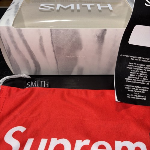 Gafas Supreme Smith esquí snowboard negras FW15 con caja nuevas FW15 negras OTG - Imagen 8 de 9