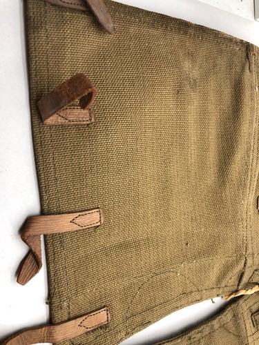 Original WW2 British Army 37 Pattern Despatch Riders High Sided Spats 1943 Dated - Picture 18 of 23