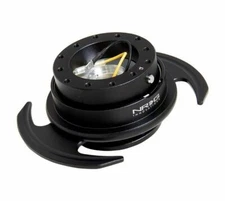 NRG 3.0 Gen Steering Wheel Quick Release Hub - Black  SRK-650BK