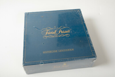 Sealed 1981 Trivial Pursuit Game (S4R)  Master Mind Genius Edition (JSF6)