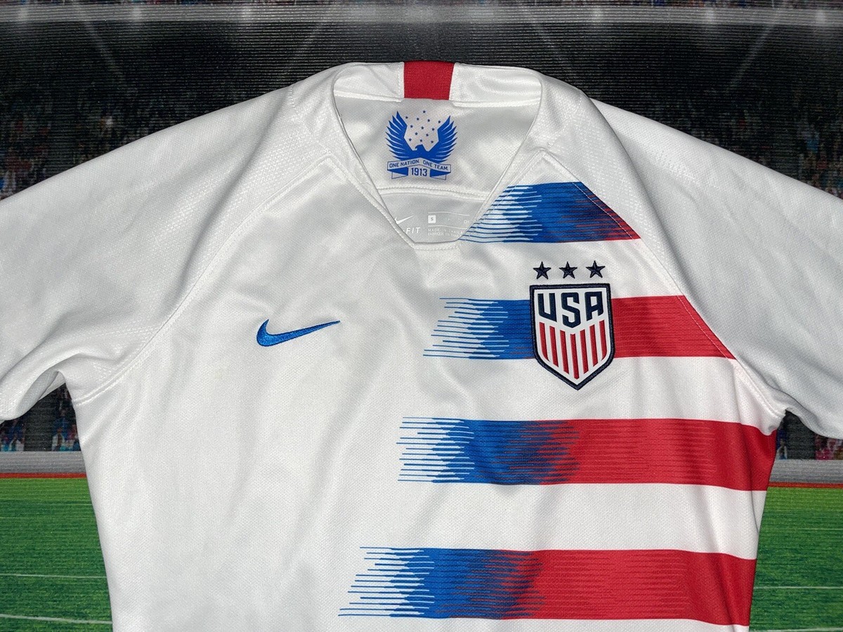 USA National Team 2018 Nike Home Soccer Jersey Size Small Women's