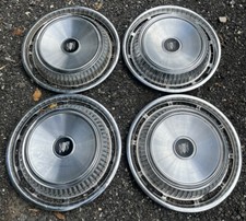 1962 1960's 15"  Vintage Buick Lesabre Electra Hubcap Wheel Covers Used Set Of 4