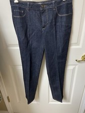 St. John's Bay Denim Blue Jeans Straight Leg Ladies Size: 12