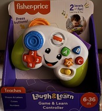 Fisher-Price Laugh Learn Game Learn Controller Toy, Ages 6-36 Months