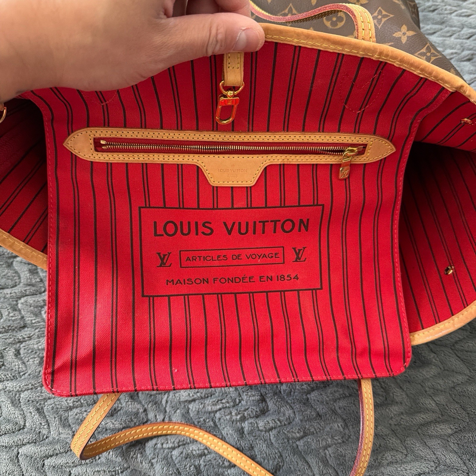 Louis Vuitton Monogram Medium NeverFull - image 6