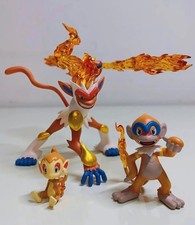 10cm Pokmon Infernape Evolution Figure Pvc Action Toy Collectible Gift Set Of 3