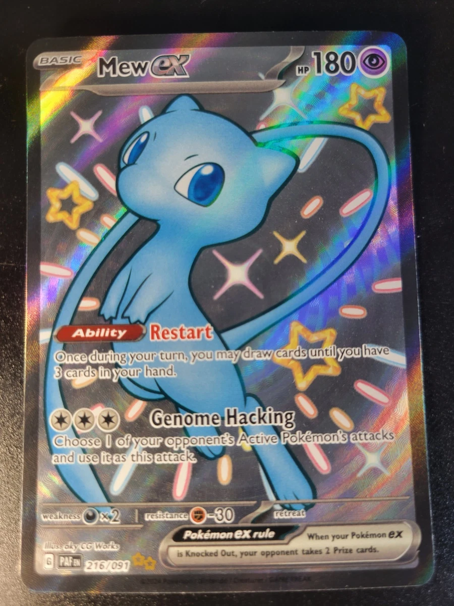 Mew Ex 216/091 SV: Paldean Fates for sale | eBay