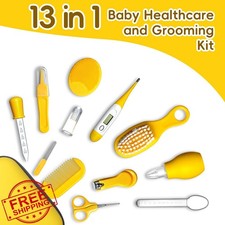 Baby Healthcare Grooming Kit 13pc Yellow Newborn
