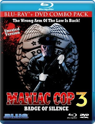 Maniac Cop 3: Badge of Silence [New Blu-ray] With DVD, Ac-3/Dolby Digital, Dig