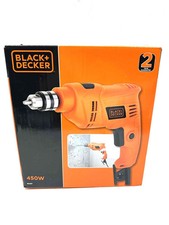 Black & Decker Corded Hammer Drill BEH201 240V Single Speed Drill  450W