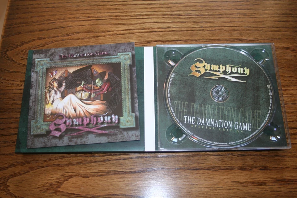 SYMPHONY X-" THE DAMNATION GAME" CD 2003 ENHANCED SPECIAL EDITION DIGIPAK - Bild 2 von 3