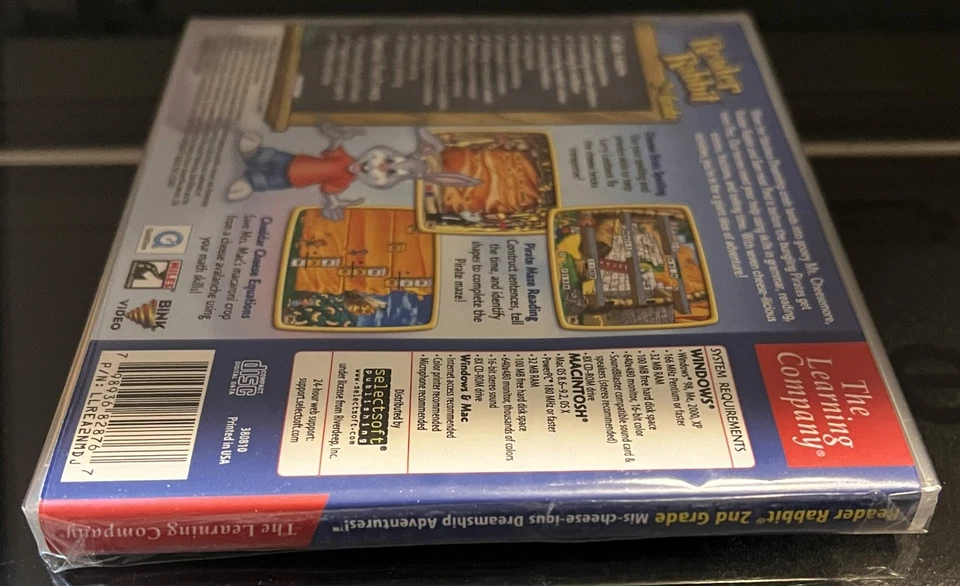 Reader Rabbit 2nd Grade Mis-cheese-ious Dreamship Adventures Ages 6-8 Pc New XP - Image 4 of 4