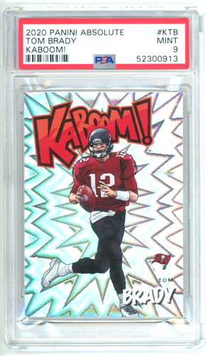 Tom Brady #K-TB 2019 Panini Absolute Kaboom card