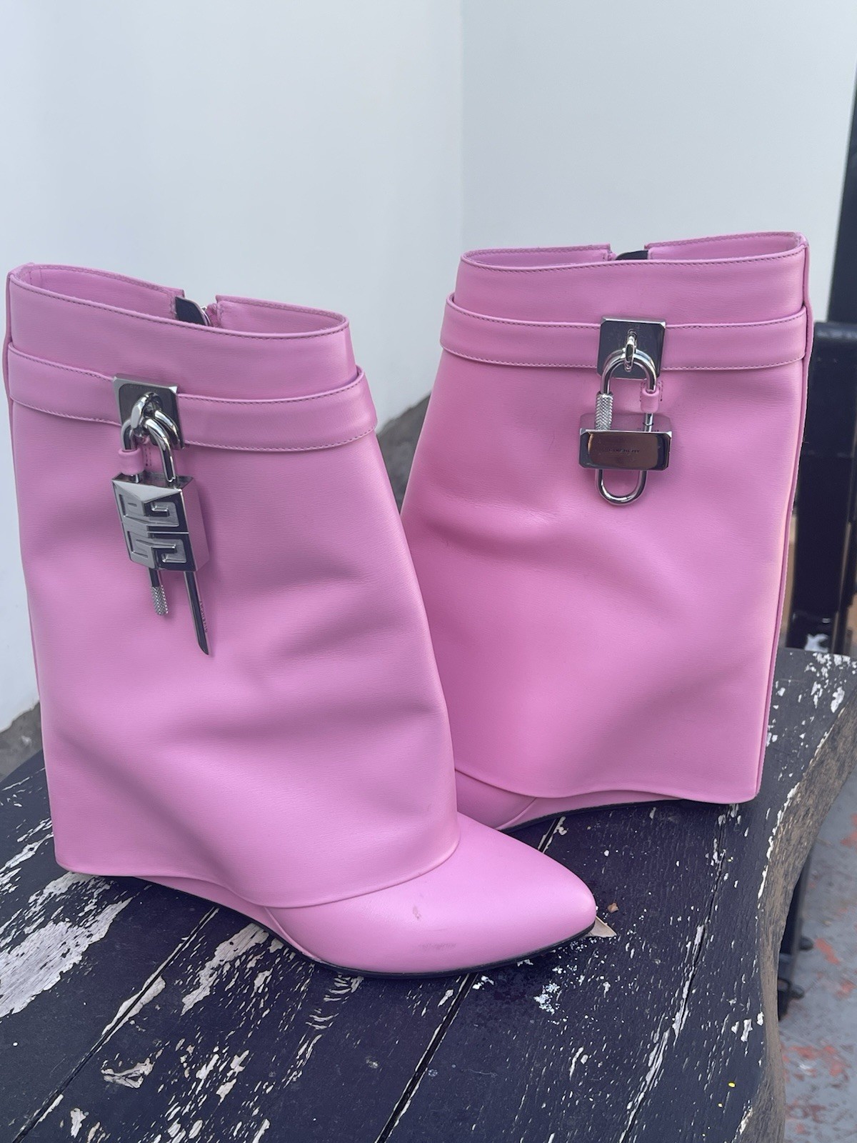 Givenchy shark Lock Ankle Boots - image 10