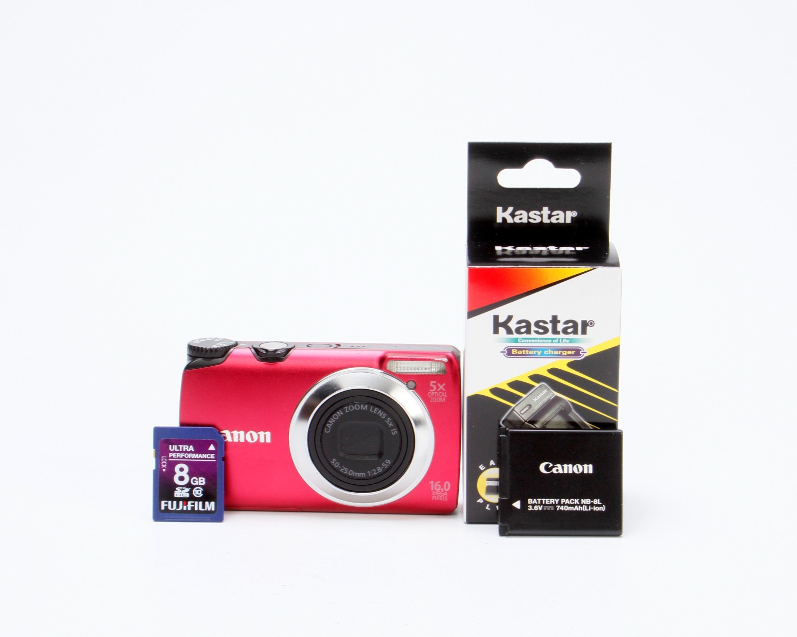 Canon Powershot A3300 IS 16MP Digital Camera (Pink)