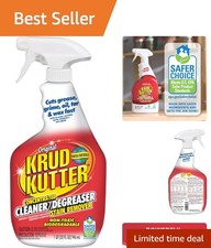 Heavy Duty Degreaser Spray, 32 oz - Biodegradable Multi Surface Cleaner 0.47 per fl oz