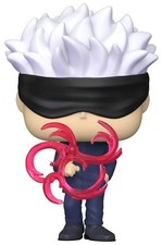 Funko Jujutsu Kaisen Pop! Animation Vinyl Figur Gojo (Red Tech) 9 cm Einheitsgrö